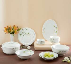 Platos de porcelana ovalados para carne, fruta, ensalada, para restaurantes, hechos en Vietnam, OEM - Product Image 3