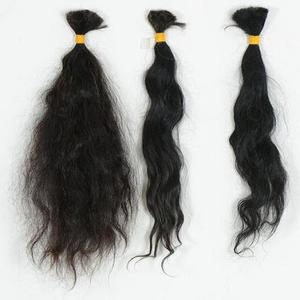 2021 Extensiones de cabello humano virgen más vendidas hechas a mano en la India - Product Image 1