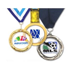 JIAN Factory-medalla de oro y Metal ODM, Medalla deportiva personalizada con cinta, recuerdo - Product Image 1