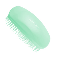 Cepillo Desenredante Gem Tips TONG FONG, Tamaño Pequeño, Cerdas de Nylon con Punta Quemada, Mango de Plástico, Masajea el Cuero Cabelludo, Previene la Caída del Cabello