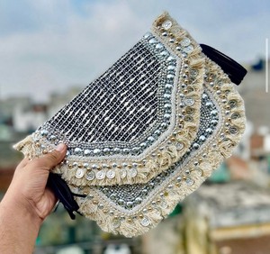 Meilleure vente Banjara Style Boho Jute sacs fourre-tout pour les femmes Durable à la main déclaration de mode pour les fêtes cadeaux pas cher prix - Product Image 4