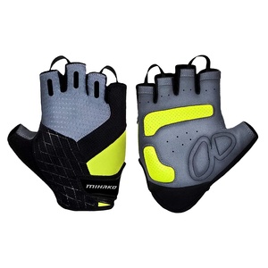 Medio dedo Gel transpirable Anti-choque Guantes de ciclismo Deportes Gimnasio al aire libre Bicicleta Motocicleta Uso Casual Diseño de media manga - Product Image 1