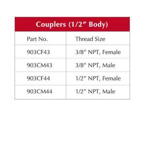 Acoplador de aire Manual de intercambio Industrial serie 903 - Product Image 6