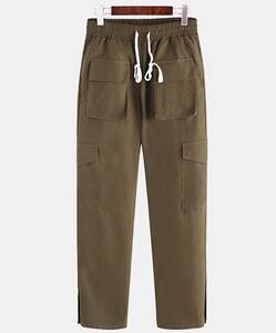 Pantalon de jogging léger pour femmes avec cordon de serrage réglable Design avant plat Vêtements pour femmes Eco Conscious Qualité supérieure - Product Image 5