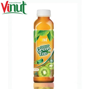 Agua con Gas de Té Verde con Sabor a Kiwi, 500ml, Botella Pura, OEM, ODM, Marca Privada, Fabricante de Bebidas - Product Image 1