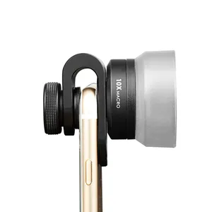 Lmiboolo — objectif macro kinco 25mm, extension de tube pour smartphone, objectif 10x pour prise de vue