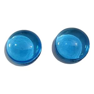 Topacio Azul Suizo Natural de Alta Calidad, Cabujones, Pedidos Personalizables, Limpio a la Vista, Formas Ovaladas, Varios Tamaños, Azul Oscuro, Venta al por Mayor - Product Image 4