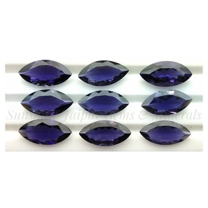 Haute Qualité 2.50X5mm Marquise Cut Naturel Iolite Gemme Facettes Pierre Lâche IGI Certifié-Disponible En Gros De L'usine - Product Image 1