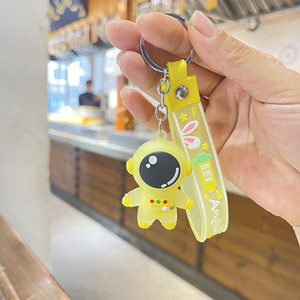 Llavero de Goma Suave de PVC con Diseño de Astronauta Espacial y Cohete, Correa de Muñeca Creativa, Lindo Anillo para Llaves, Regalos para Hombres, Niñas y Niños - Product Image 5