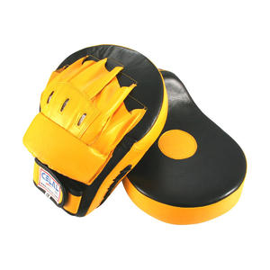 Almohadillas de cuero para boxeo, artes marciales, artes marciales, MMA Thai, curvo, almohadilla de enfoque para entrenamiento, almohadillas de enfoque para Kick Boxing - Product Image 5