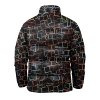 Jaket Bomber Musim Dingin Unisex Desain Terbaru dengan Cetak Sublimasi 3D Ukuran Besar Fitur Bolak-Balik & Tahan Angin