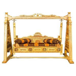 Columpio artesanal de madera de teca para sala de estar, nuevo diseño de columpio de teca artesanal para sala de estar - Product Image 1