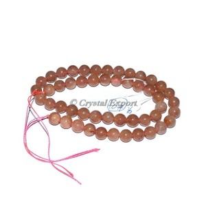 Cherry Quartz Stone Beads Line - Product Image 1