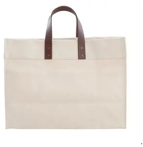 مخصص شعار صديقة للبيئة الطباعة سعة كبيرة الجوت الكتف قماش حقيبة صغيرة من القطن مع جلد مقبض للتسوق