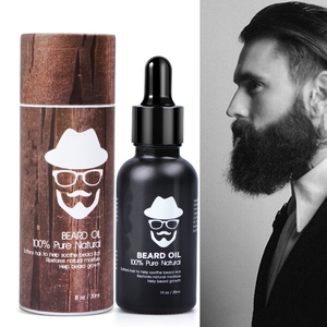 Professional Manufacturing Natural Organic Bread Hair Growth Essential Bottle Beard Oil Men