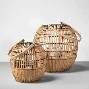 Ronda de mimbre de la linterna - Product Image 1