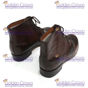 Vente en gros de chaussures en cuir de sécurité | Fournisseur de chaussures en cuir de sécurité | Chaussures en cuir marron personnalisées - Product Image 3