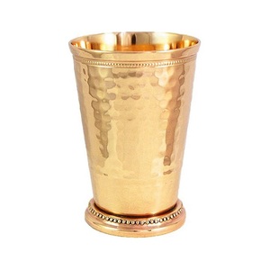 New Handmade Barware Mint Julep <b>Cup</b> Brown Color Attractive Design European Style Mojito Julep Glass Home and Kitchen for Sale - Product Image 4
