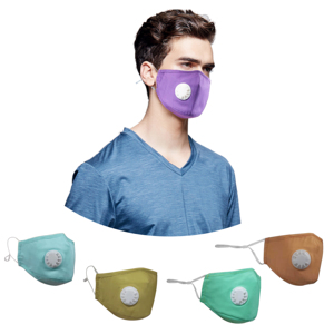 Masque facial anti-poussière personnalisé lavable en tissu doux - Product Image 2