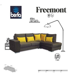 Sofás de tela convertibles de estilo americano con características de almacenamiento para muebles de sala de estar para el hogar - Product Image 2