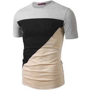 T-shirt Homme Col Rond Oversize en Coton 100% Personnalisé, Coupe Slim, Manches Courtes, Qualité Supérieure, Idéal pour la Gym – Collection Été 2026 – Vente Flash – OEM - Product Image 2