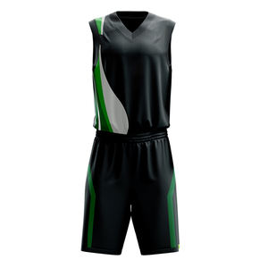 Último reversible camisetas de baloncesto diseño personalizado uniformes de baloncesto - Product Image 6