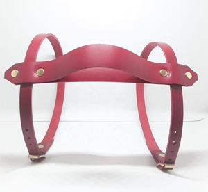 Full Grain Leather Blanket Strap With Brass Buckle Belt for <b>Rug</b> Mat Blanket Holder Buckles Set Easily Carry Strap for <b>Picnic</b> - Product Image 1