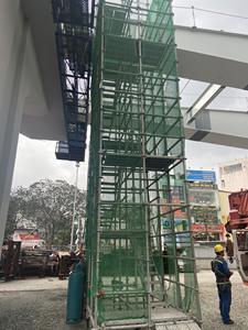 Steel construction ringlock scaffolding system accessories verticals poles - Product Image 5