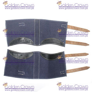 Polainas De Cuero Negro Azul Luftwaffe | Polainas de cuero negro de lona azul alemana | Polainas de cuero alemán - Product Image 5