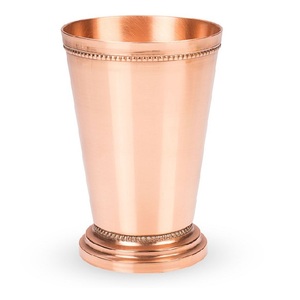 Verre à Mojito Martelé de Qualité Supérieure, Aspect Métallique Élégant, Couleur Argent, Verre à Mint Julep, Articles de Bar Très Vendus - Product Image 2