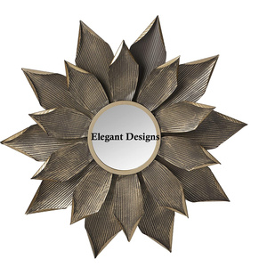 Premium Quality Handmade Flower Shape Designer Wall <b>Mirror</b> Luxury Eco-Friendly Eco Friendly for Home Use - Product Image 1