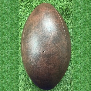 Pelota de fútbol americano y Rugby de alta durabilidad, logotipo personalizado, resistencia al desgaste de cuero y goma elástica, oferta promocional - Product Image 3