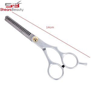 Salon professionnel ciseaux de coiffure en acier inoxydable bonne qualité outils de modélisation amincissants droits coupe de cheveux émoussée tranchante - Product Image 5