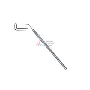 Sinskey Lens Manipulating Hook Ophthalmic Surgical Instruments Medical Grade Stainless Steel <b>Titanium</b> Angled Blunt Tip Reusable - Product Image 6