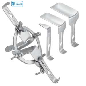 Rétracteur vaginal OSULLIVAN-OCONNOR (ensemble de 3 pièces complètes) modèle F13-135 manuel certifié CE - Product Image 1