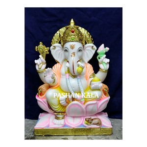 Indian Marble God Ganesh Manufacture - Product Image 1