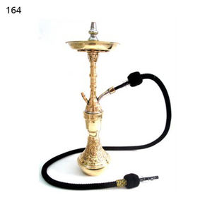 Superventas Mini Farida Hookah Set Tipo recto portátil con laca Jarrón de latón Caja de embalaje para Chicha al por mayor - Product Image 1