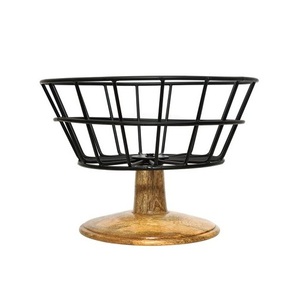 New Arrival Design Storage Fruit Vegetable <b>Basket</b> For Dinner <b>Table</b> Top Decor Top Quality Hand Curved Decorative Fruit <b>Basket</b> - Product Image 1