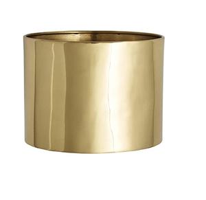 Modern Decorative Flower <b>Vase</b> in Planting Brass Decoration for Home for Customized Size and Cheap Price with Polished - Product Image 4