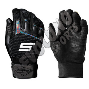 Gants De Frappeur Softball Long Jeu De Softball Professionnel En Cuir Dos Main Baseball Gants De Frappeur Manchette Courte Guantes De Bateo - Product Image 4