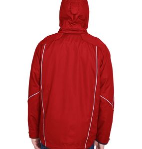 Veste coupe-vent pour homme, personnalisable, en gros, imperméable, légère, pour le sport de plein air, avec capuche, décontractée, coupe-vent - Product Image 2