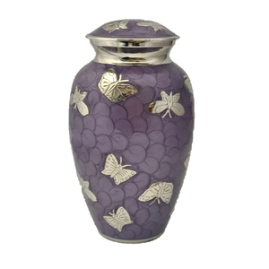 Niche d'urne en laiton poli de haute qualité 220 Cu pouces métal emballé de grande capacité pour les services funéraires et funéraires - Product Image 5