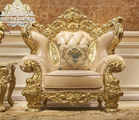 Stilvolles Teakholz-Sofa-Set mit Schnitzereien für das Wohnzimmer - Königlicher Stil, klassische Handwerkskunst, anpassbare Größe & Farbe, DST EXPORTS