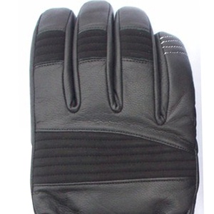 Nouveaux gants de moto respirants pour sports de plein air, en cuir de vache véritable, à doigts entiers, antidérapants - Product Image 4
