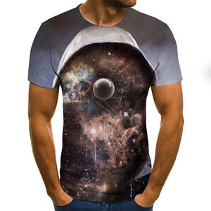 Camisetas de impresión por sublimación de secado rápido de alta calidad OEM ODM cuello de manga corta para hombres y mujeres al por mayor - Product Image 5