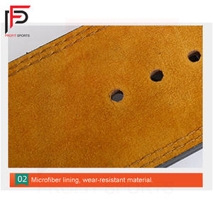 Ceinture à levier en cuir réglable de 4 pouces pour adultes Sûr et efficace Powerlifting Training Waist Support Sports Protective Features - Product Image 6