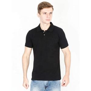 Alta calidad 100% algodón hombres para Polo camiseta transpirable de talla grande Golf para Polo camisa Slim Fit cuello venta al por mayor en blanco hombres - Product Image 3