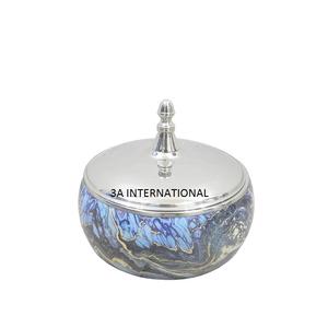 Vajilla multiusos acabado esmaltado Hotpot con tapa de Metal para servir alimentos cazuela decorativa servidor aislado Hotpot - Product Image 1