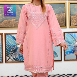 Venta al por mayor de algodón de marca Salwar Kameez con diseños de mano y bordado a máquina de primera calidad a un precio atractivo - Product Image 6
