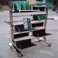 Chariot de stockage de circuits imprimés SMT, chariot de circuits imprimés ESD, prix d'usine, vente en gros